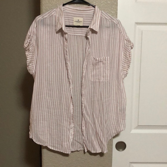 American Eagle Outfitters Tops - American Eagle striped short sleeve